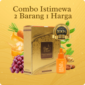 Set Combo 5 Dalam 1 + Glow-C Serum